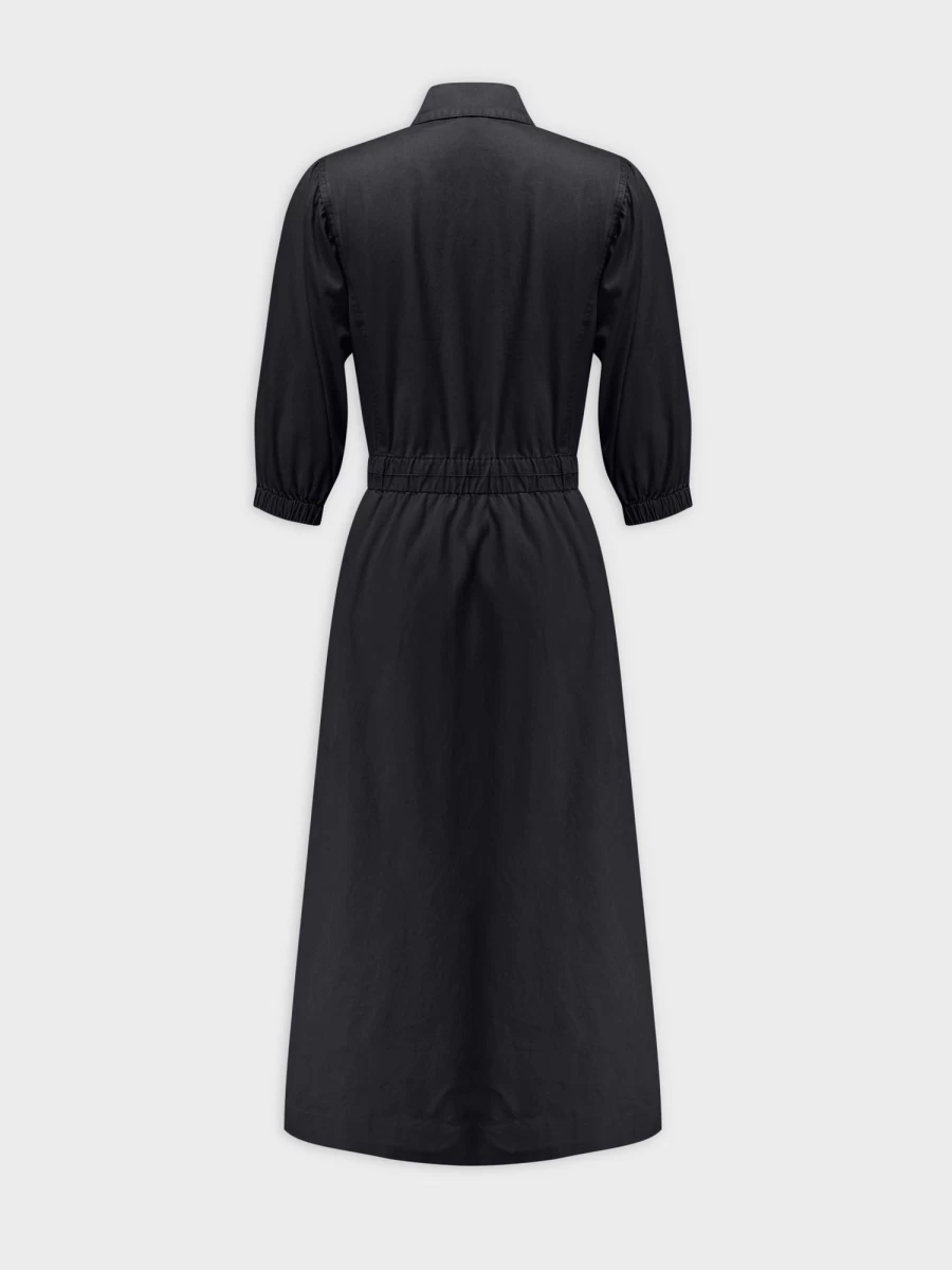 Hailey Women's Black Tuesday Dress - Elegant Casual Wear for Everyday Comfort